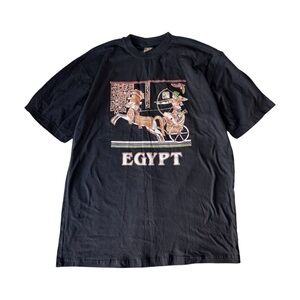 Vintage made in Egypt cotton graphic tee